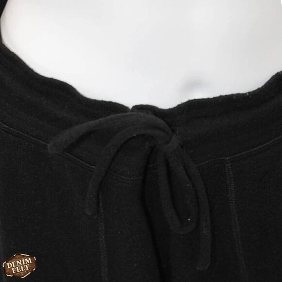 Alo Yoga Soho Sweatpant Black Alolux Relaxed Fit Lounge Joggers Size Medium - Picture 8 of 15